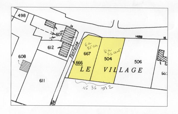 Terrain à Batir de 1 536 m²
