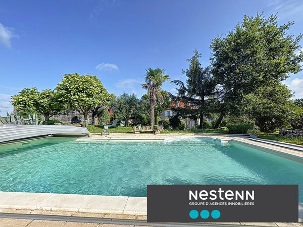 A VENDRE Le Temple Sur Lot  Magnifique propriete en pierre dans un cadre exceptionnel