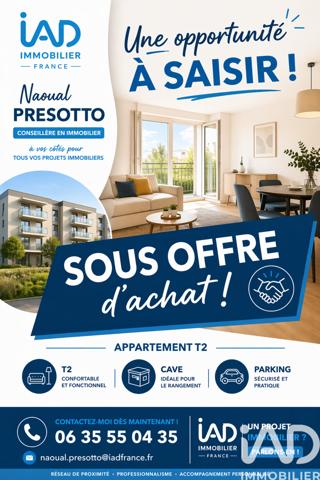 Appartement à vendre 2 pièces 47,31 m² Aulnay-sous-Bois