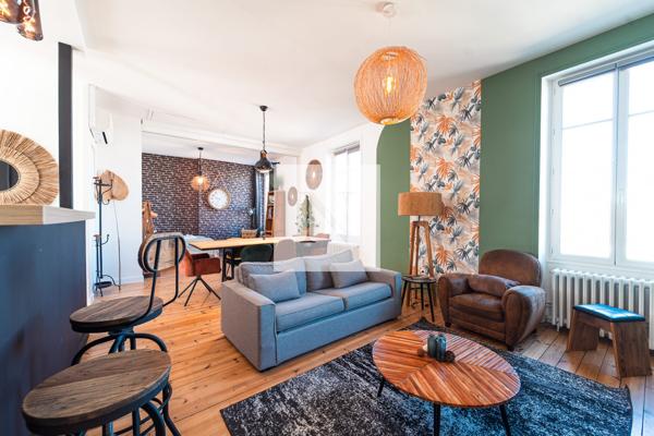 Appartement T3 89 m² La Rochelle - vue bassin à flot