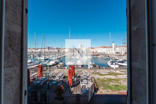 Appartement T3 89 m² La Rochelle - vue bassin à flot
