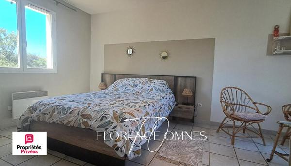 Magnifique Villa Provençale de  101m2 avec terrain arboré de 2347m2- 4 chambres - Douzens