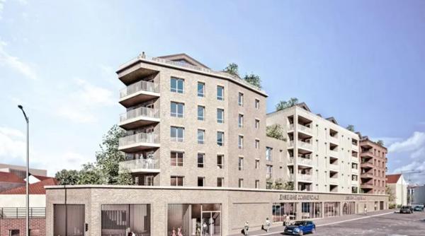 Appartement neuf 2 pièces à Stains