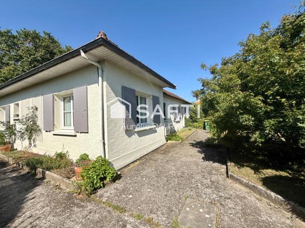 Superbe vue sur votre jardin depuis la terrasse