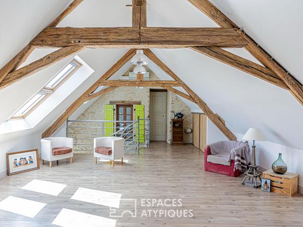 Longère de caractère à l’ouest d’Orléans