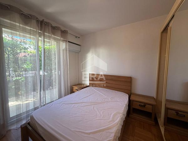 A LOUER - APPARTEMENT MEUBLE 3 PIECES EN REZ-DE-JARDIN A CAGNES-SUR-MER, SECTEUR LAUTIN