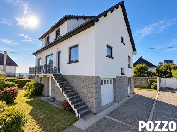 GRANVILLE (50400), MAISON FAMILIALE COUP DE COEUR AVEC 6 CHAMBRES, JARDIN ET STUDIO GRANVILLE