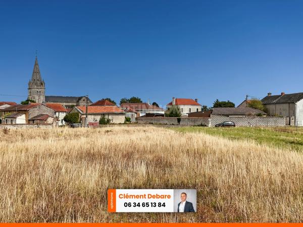 Terrain constructible d’environ 2200 m² – À 10 min de Loudun
