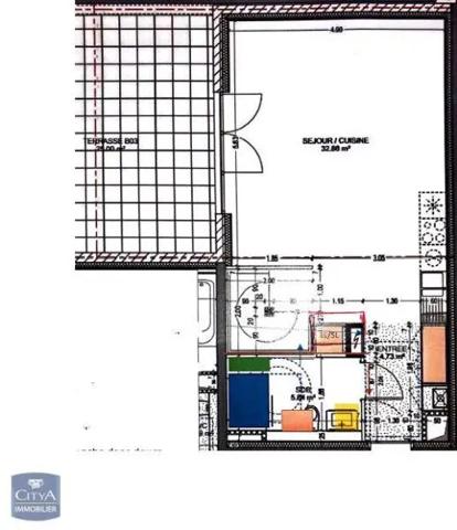 Appartement à louer 2 pièces 60.11m² Brunstatt-Didenheim (68350)