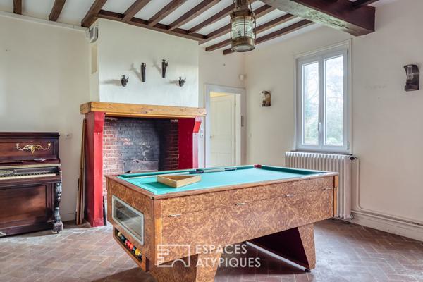 Longère de caractère avec de nombreuses dépendances à rénover