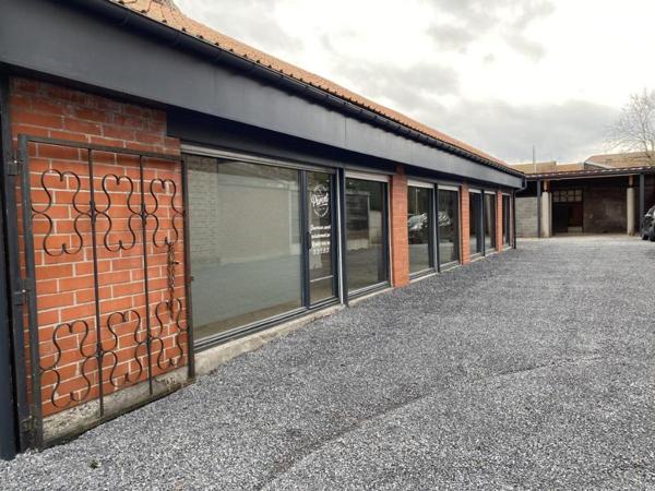 A VENDRE IMMEUBLE PROFESSIONNEL A ROUBAIX  rue Léon Marlot secteur Alfred Motte