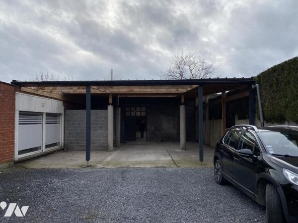 A VENDRE IMMEUBLE PROFESSIONNEL A ROUBAIX  rue Léon Marlot secteur Alfred Motte