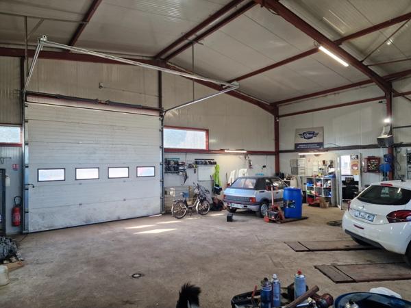 Fonds de commerce GARAGE / ENTRETIEN AUTOMOBILES de 900 m2 avec PARKING BUREAUX - Axe EPINAL/ XERTIGNY (88)