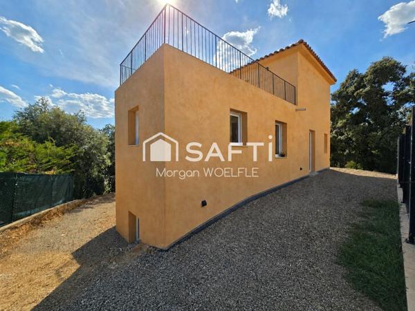 Villa construite en 2025 toit-terrasse et garage