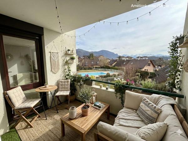 Appartement T3 traversant de 71 m²