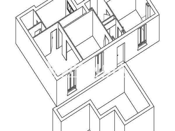 Location Appartement 2 pièces 61.09 m² - 34 BOULEVARD BARBES Carcassonne 11000