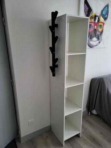 A LOUER STUDIO MEUBLE CENTRE VILLE DE ST QUENTIN 02100.