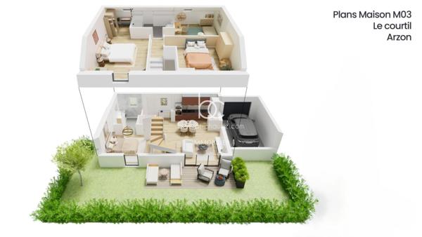 ARZON Maison 5 pièces 90 m²