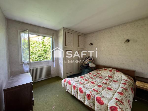 Double logement possible, jardin et garage