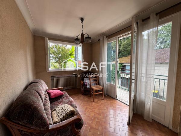 Double logement possible, jardin et garage