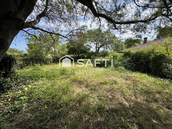 Double logement possible, jardin et garage