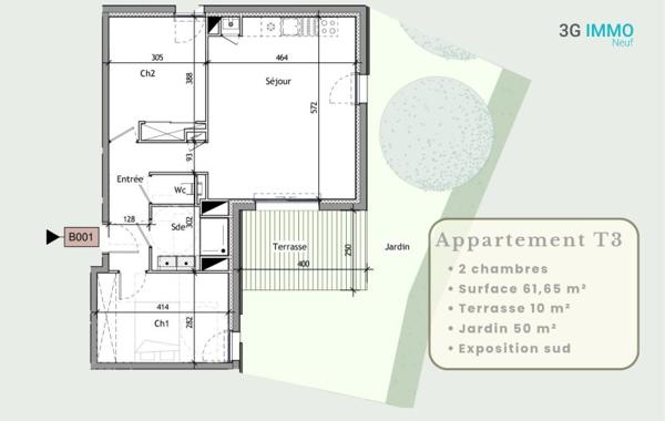 Vente / Appartement T3