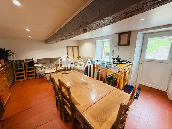 Maison 6 chambres avec double garage et dépendances 110m2