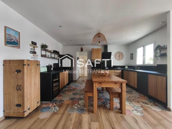 Villa de prestige avec vue panoramique sur l'étang de Thau