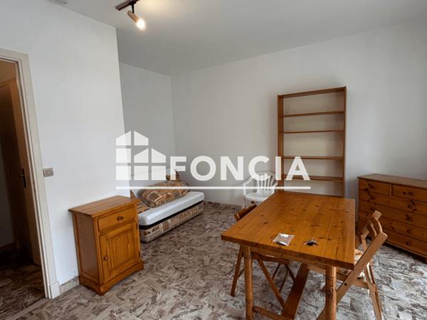 Location Studio meublé 26 m² - 20 AVENUE MONT RABEAU Nice 06200