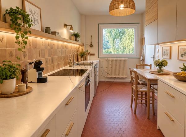 EXCLUSIVITÉ - F4 de 86 m² avec balcon plein sud, cave et parking - Chambourcy centre.