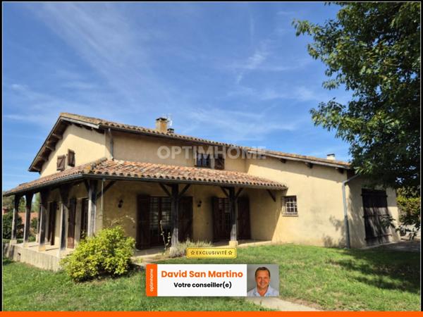 Maison familiale de 5 chambres et deux bureaux, LA ROMIEU (32)