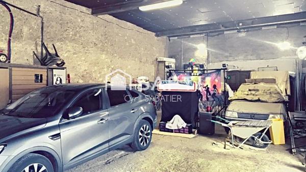 Grande maison 180m², grand garage, 4 ch, piscine