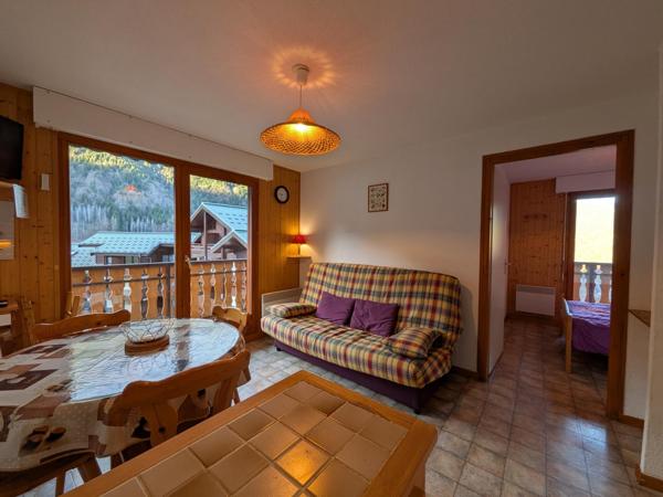 Appartement 2 pièces avec parking au pied des Pistes