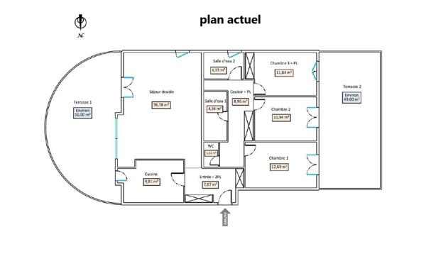 Appartement à vendre    6 pièces • 108,28 m2 Antony