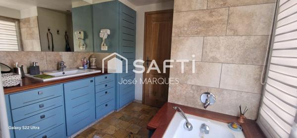 Appartement T5 153m² clim terrasse 40m² parkings