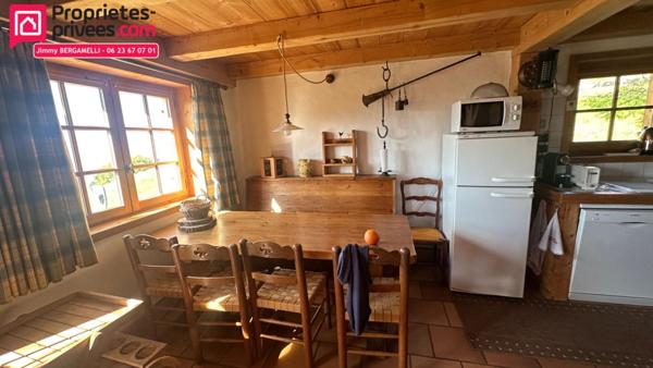 PASSY  Chalet de montagne 3 chambres avec mazot sur terrain de 1 887 m²