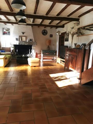 Maison provençale au milieu des oliviers