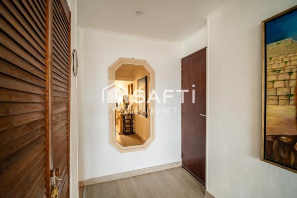 Appartement bien agencé, lumineux avec vue dégagée