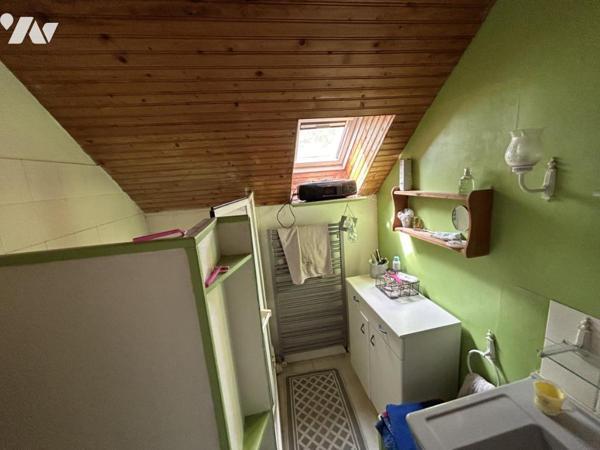 maison avec étang