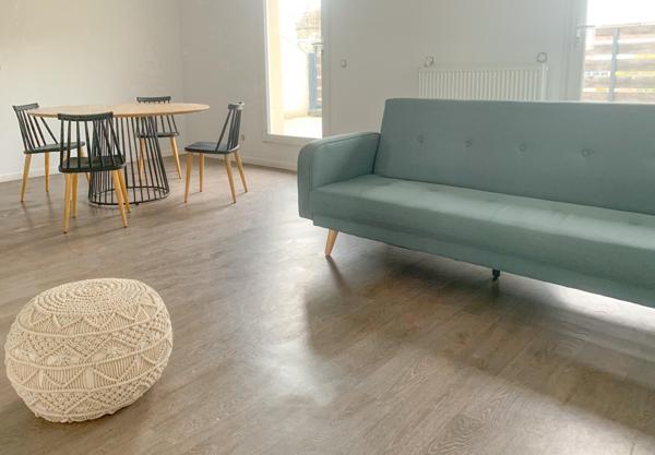 Cenon (33150) - T3 de 64m2, terrasses, pkgs