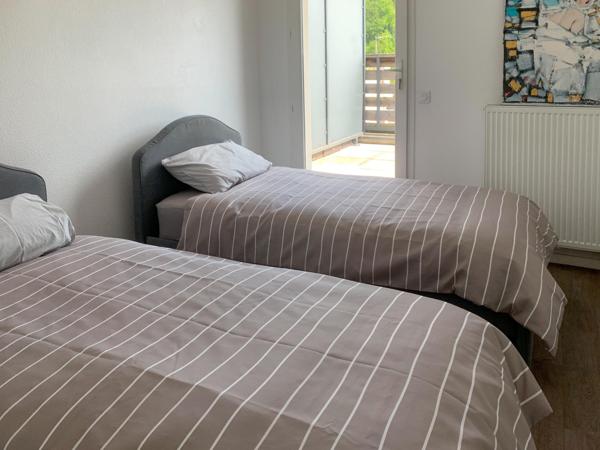 Cenon (33150) - T3 de 64m2, terrasses, pkgs