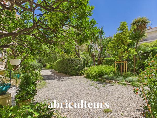 Loft de caractère de 66 m² Plein sud sur jardin Palais niçois