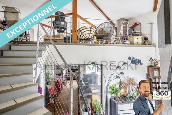 Pièce de vie + cuisine = 62m²