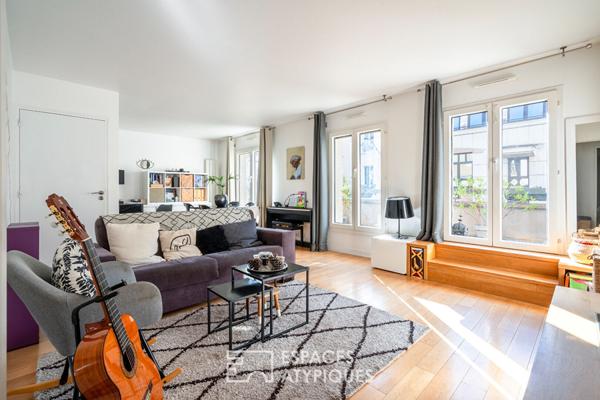 Appartement familial avec double terrasse en plein coeur de Saint-Mandé