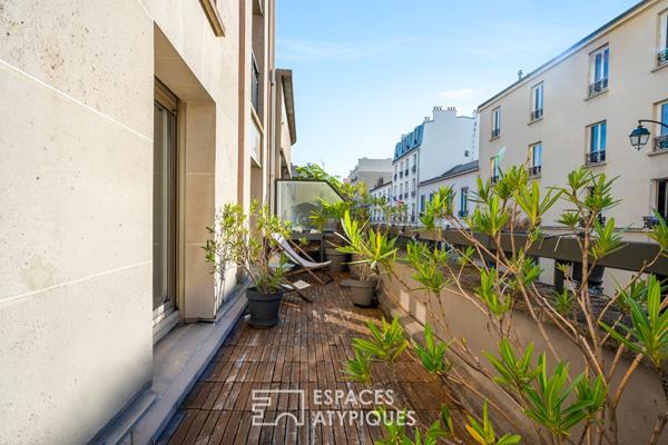 Appartement familial avec double terrasse en plein coeur de Saint-Mandé