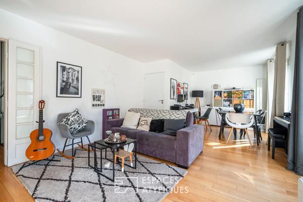 Appartement familial avec double terrasse en plein coeur de Saint-Mandé