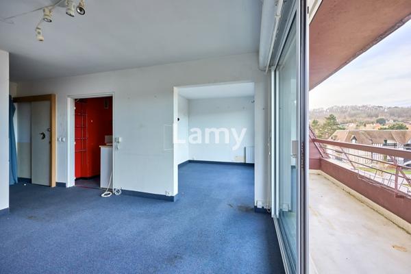 Appartement 2 pièces, cabine, balcon, parking, cave