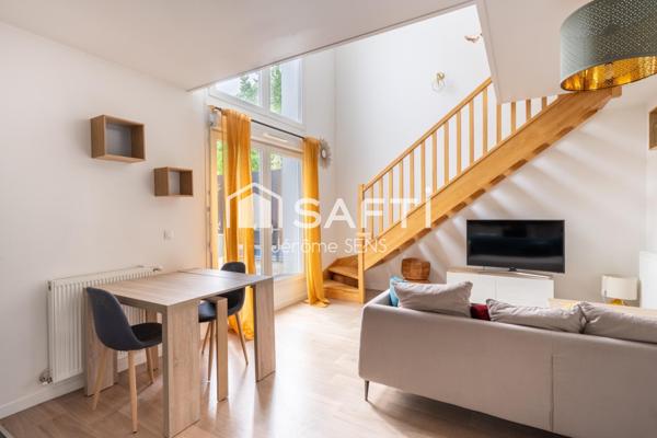 Un duplex entre appartement et maison
