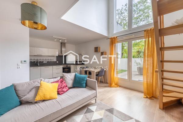 Un duplex entre appartement et maison