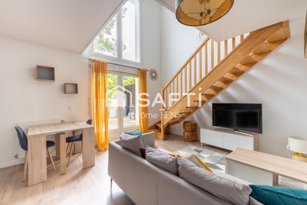 Un duplex entre appartement et maison